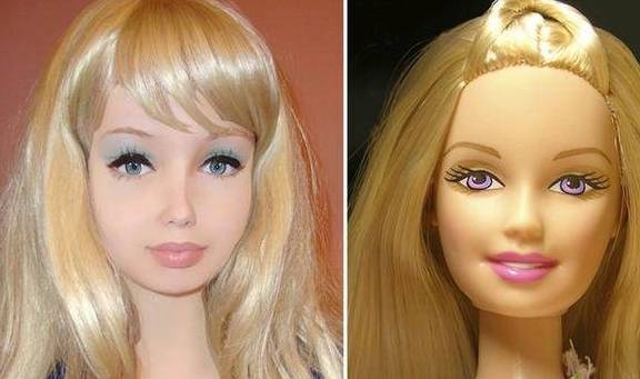 女孩|乌克兰出现“真人版芭比”，本人自称从未整过容
