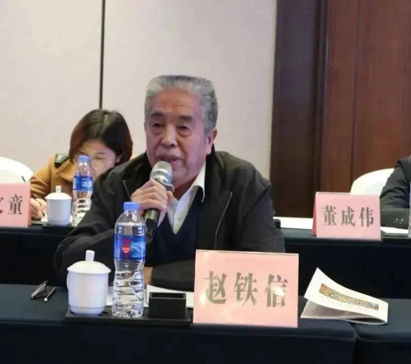 中国大众文化学会会长,原文化部政法司副司长赵铁信发言中国农业技术