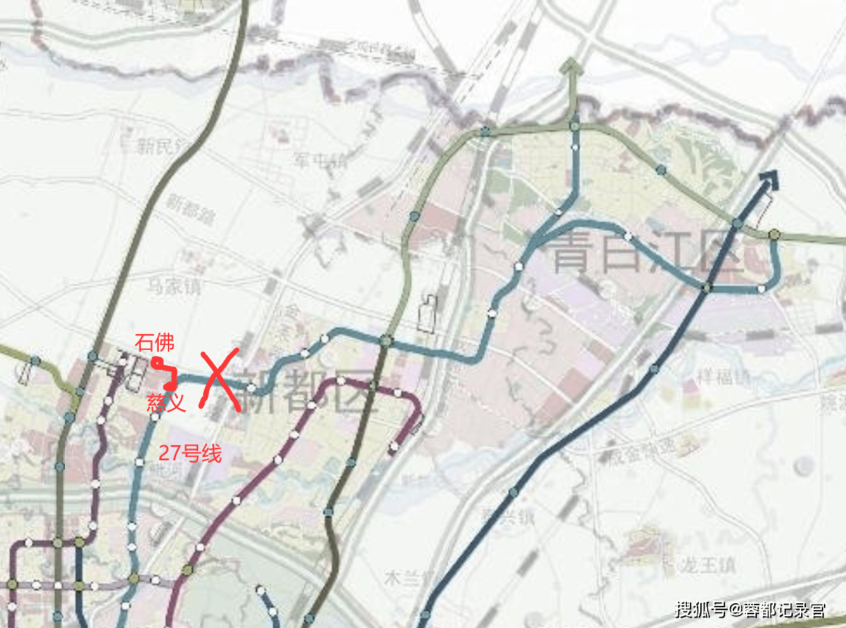 成都北部区域地铁规划整理,涵盖5,18,27,s1,s11,s10号线