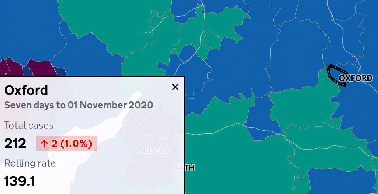 疫情|图解英国热门大学所在区域疫情形势！2021年初入学英国还能去吗？