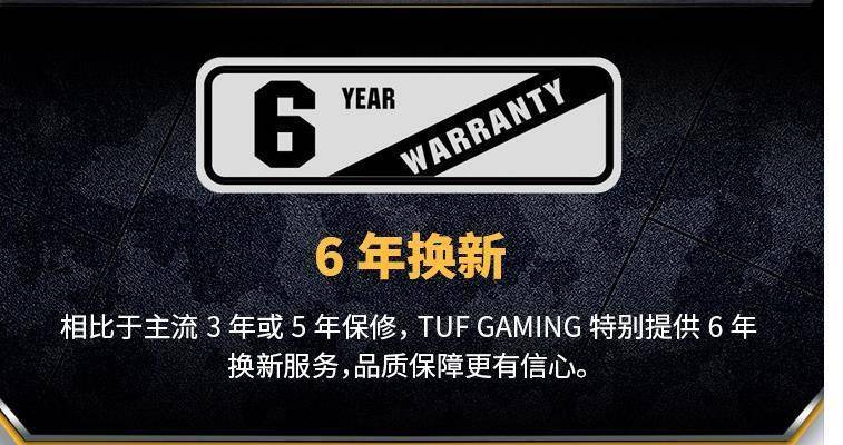 电脑|台式电源哪家稳？华硕 TUF GAMING六年质保，坚如磐石