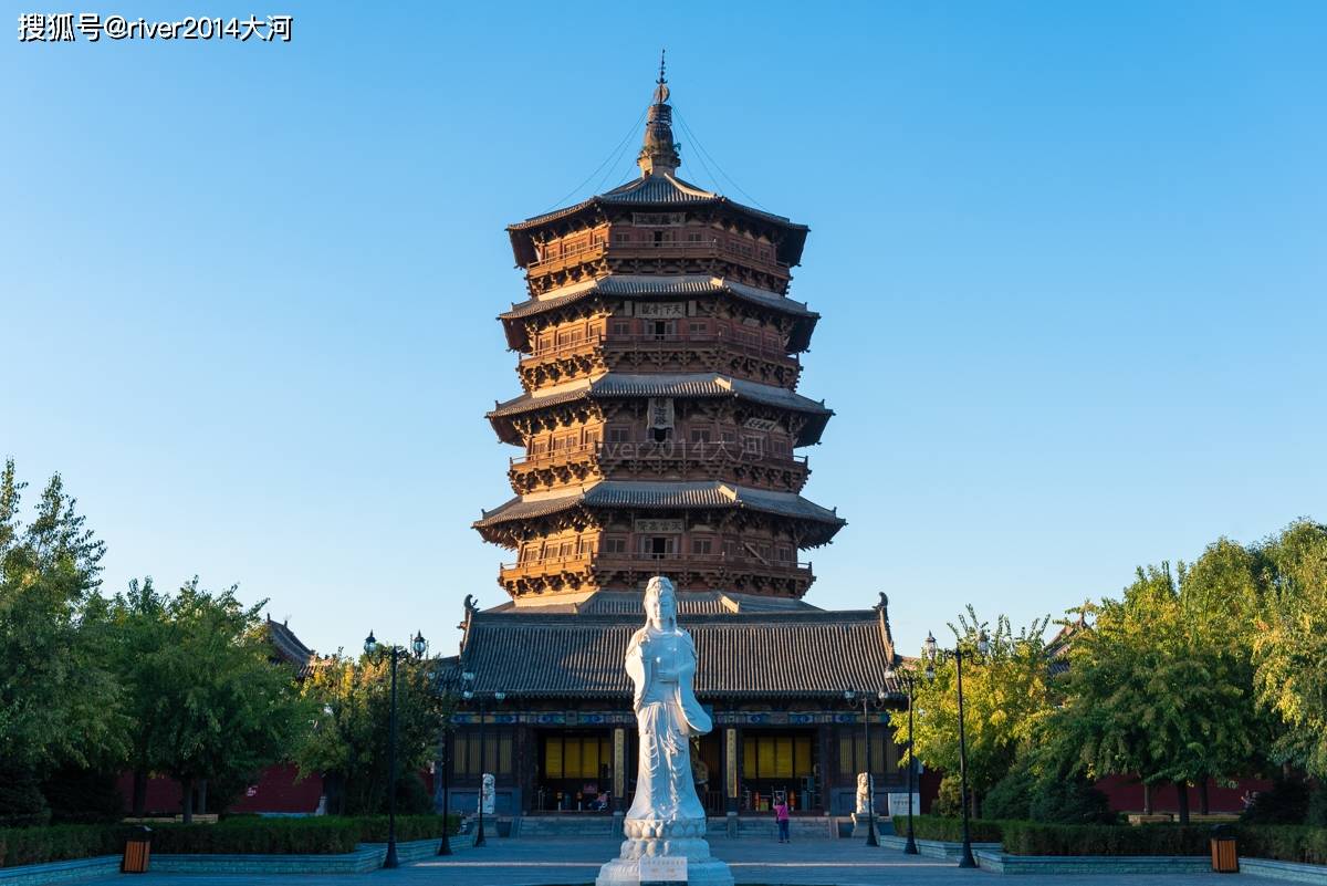 世界三大奇塔一座在中国，与比萨斜塔齐名，千年不倒成奇观_应县木塔