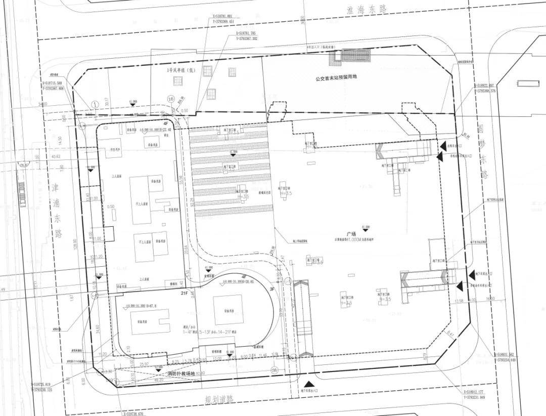 站东广场地块规划出炉,87米高楼来了_火车站东
