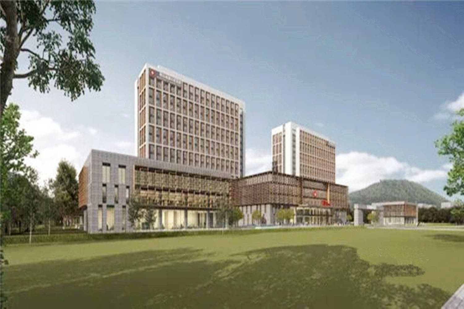 青岛西海岸一家三甲医院在建中，总投资约12亿，计划2022年建成-搜狐大视野-搜狐新闻