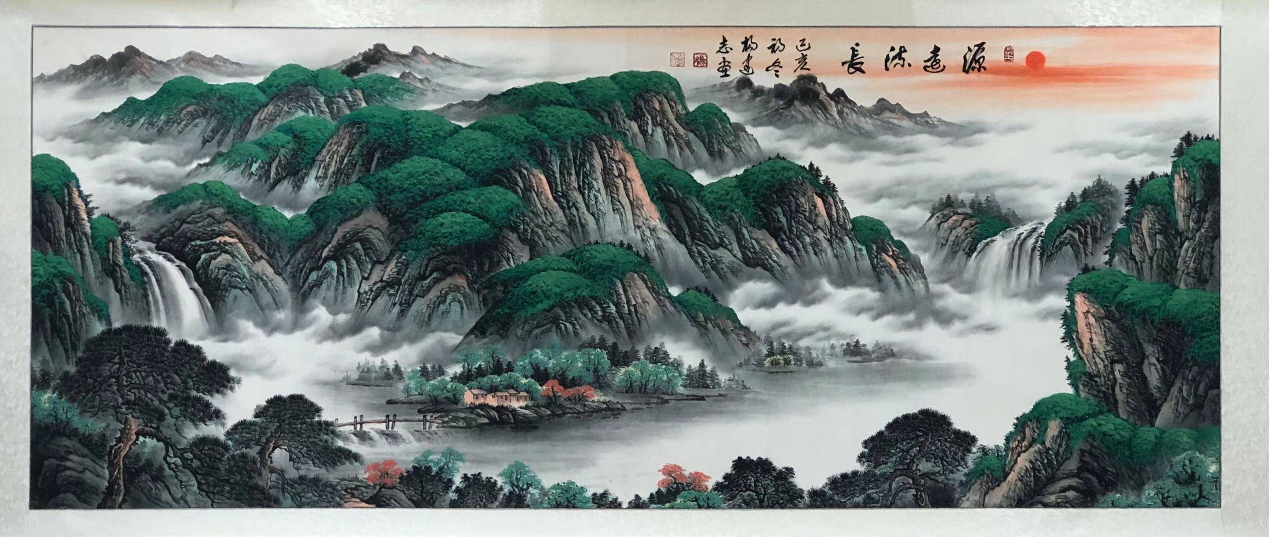 原创当代书画双绝大师杨建志