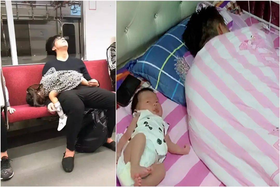 原创娃生病吊水,爸爸却霸占病床睡觉,娃一脸无辜:现在的爹真难带