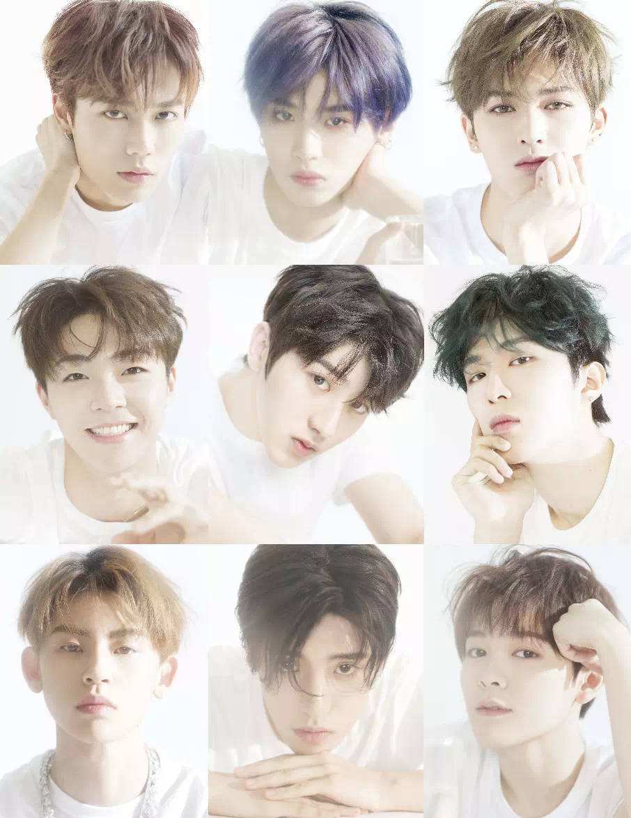 2020年明星排名ninepercent_Ninepercent组合集体入围《中国区最帅100张面孔》