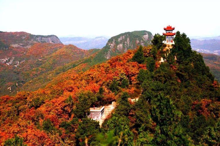 2020年11月13日拍摄于陕西铜川照金大香山景区,11月15日编辑于西安文