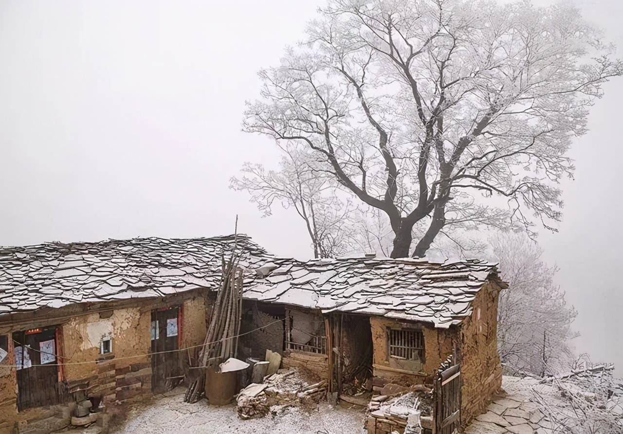 下雪了,太行大峡谷开启"2020年冬季雪景水墨画模式"