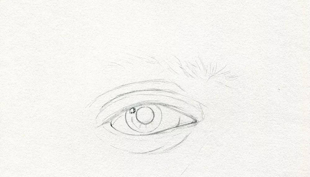素描眼睛的画法步骤图简单|素描眼睛画法步骤入门(附素描全套视频教程