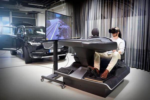 系统|赛车游戏爱好者的梦想，沃尔沃推出超拟真驾驶模拟装置