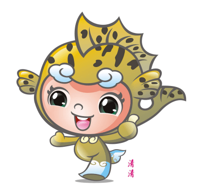 清新桂花鱼品牌吉祥物,logo揭晓啦!萌萌哒好可爱