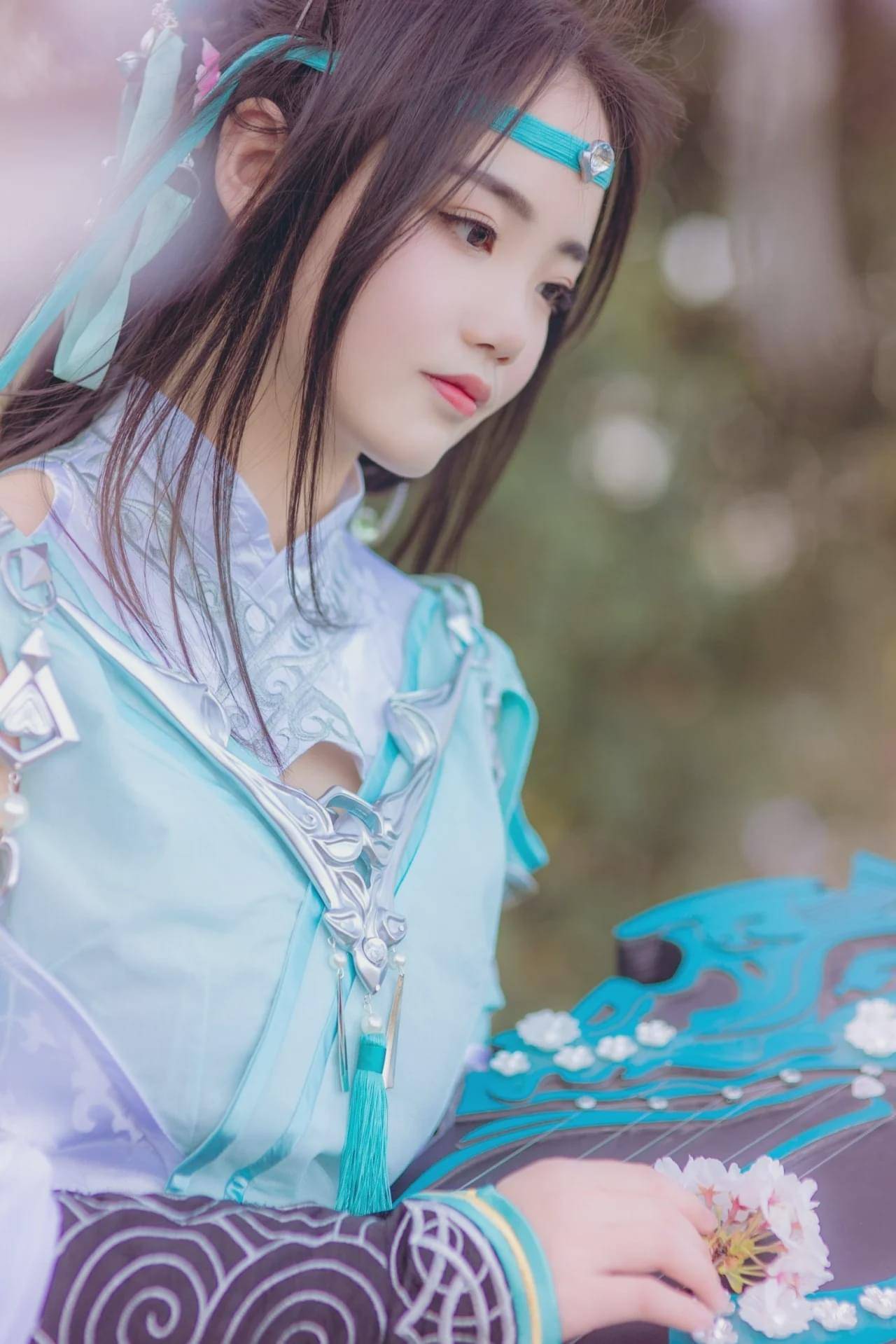 cosplay: 剑三 雪河琴娘