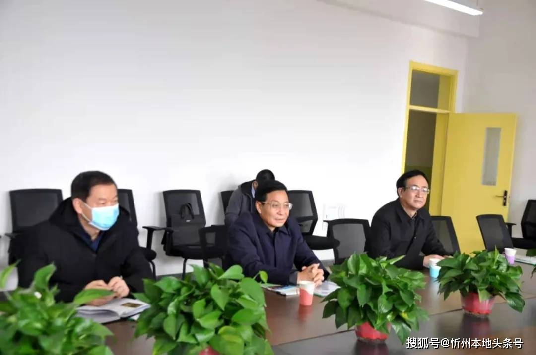 市政协秘书长王志刚及办公室主任李晋峰陪同调研.