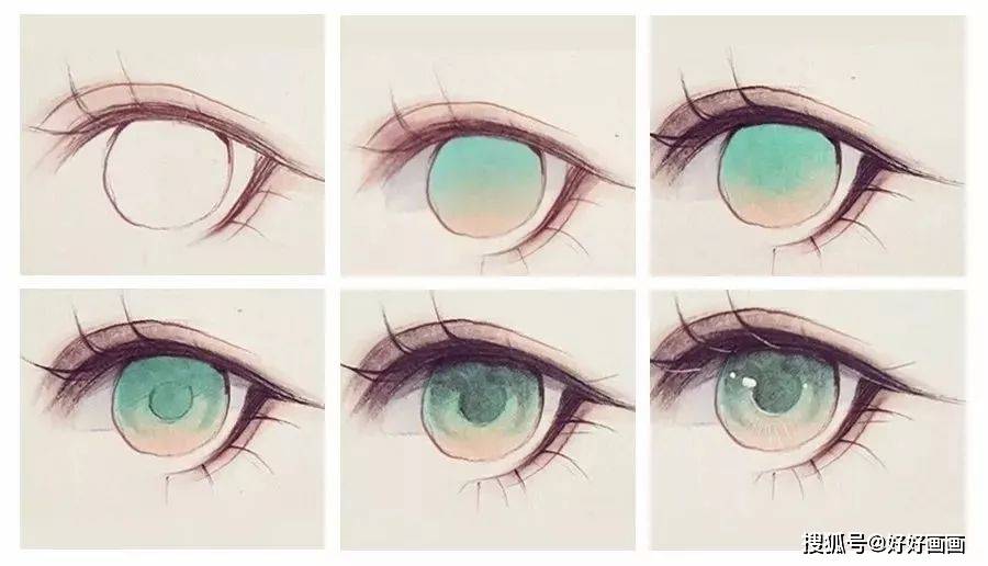 怎么画动漫人物的眼睛?教你如何轻松画出好看的眼睛!