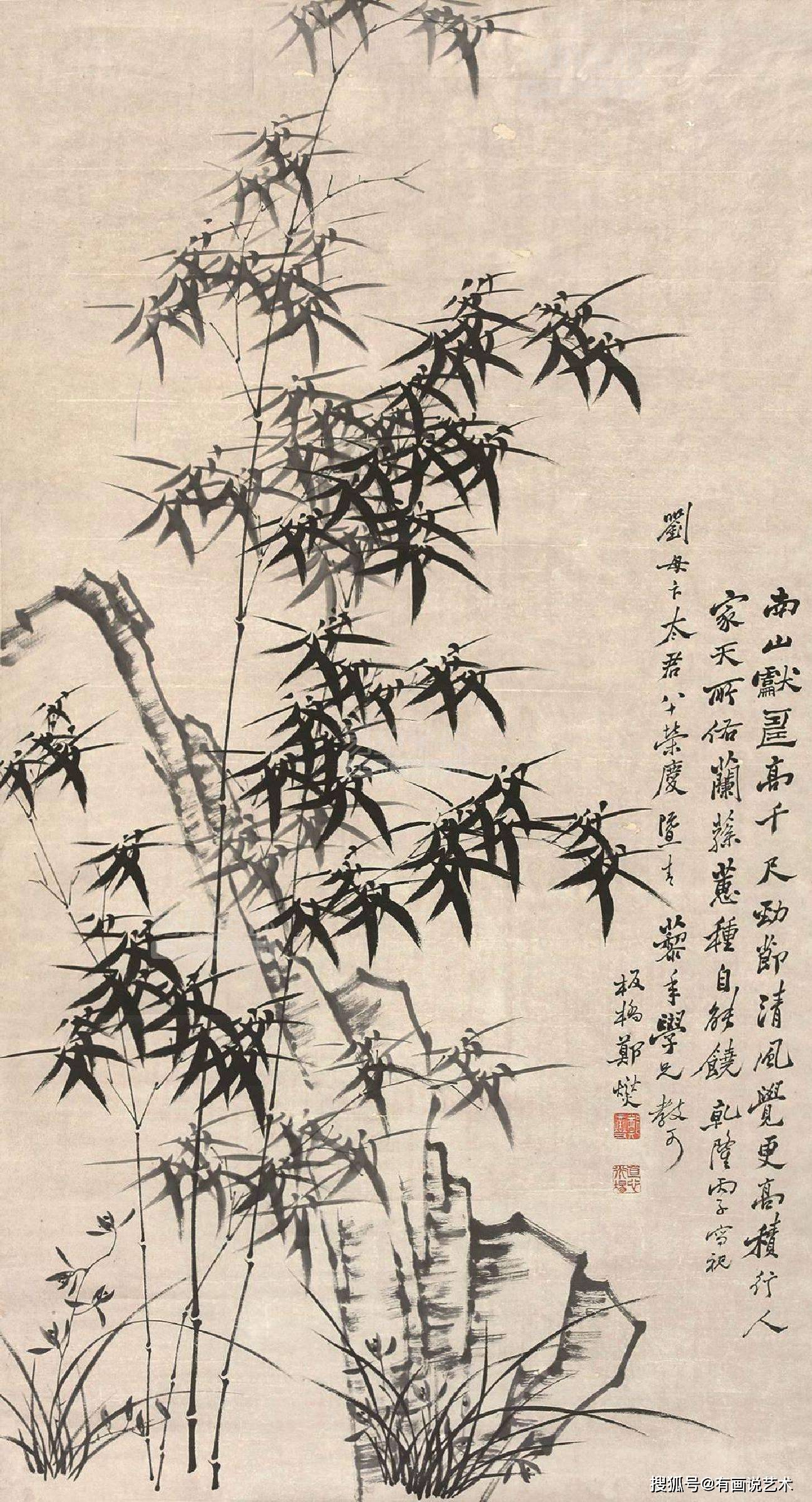 文化人画的画,就是"文人画"吗?_宫廷里