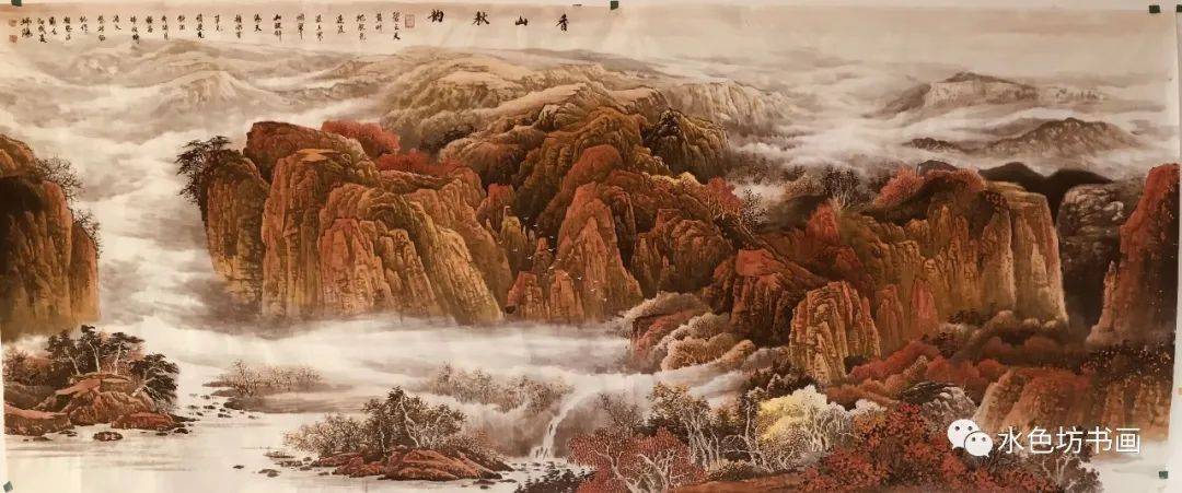 画家专栏│吴瑞阳绘山水景色的千变万化