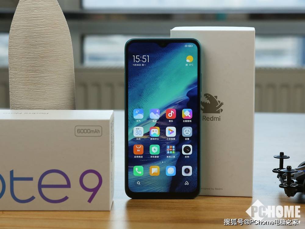 续航|Redmi Note 9 4G图赏 超大电池容量续航惊人