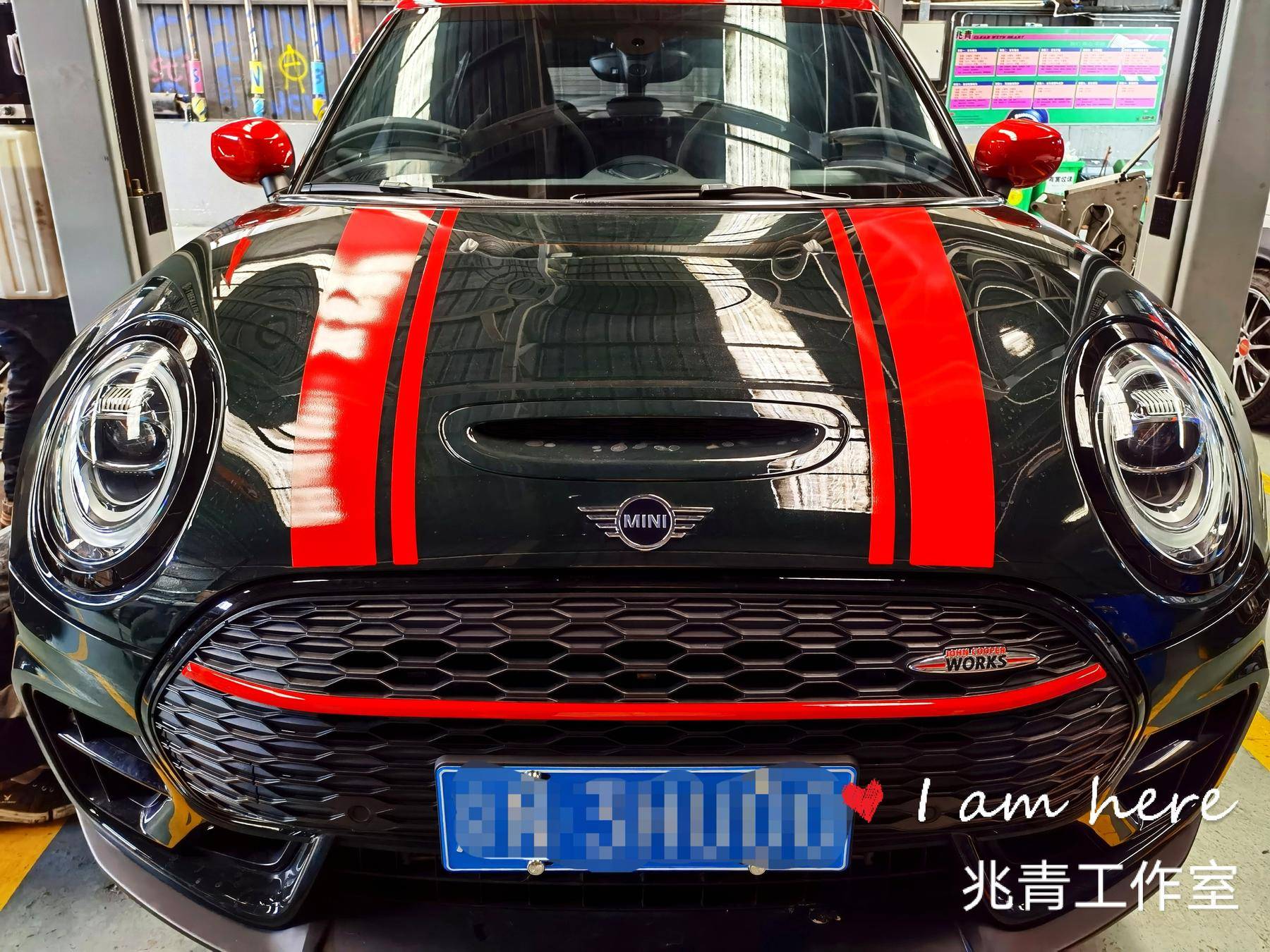 北京mini保养miniclubmanf54jcw新车来店喷底盘装甲