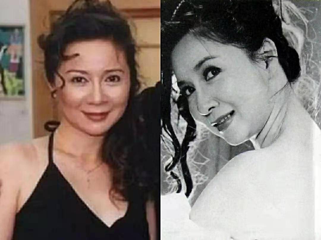 59岁蔡明年轻时真甜美,毛衣搭丝巾洋气高贵,现在穿依然很时髦