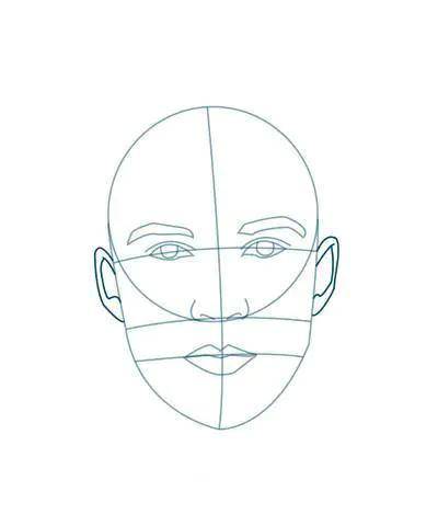 速写初学者如何画好人物脸型