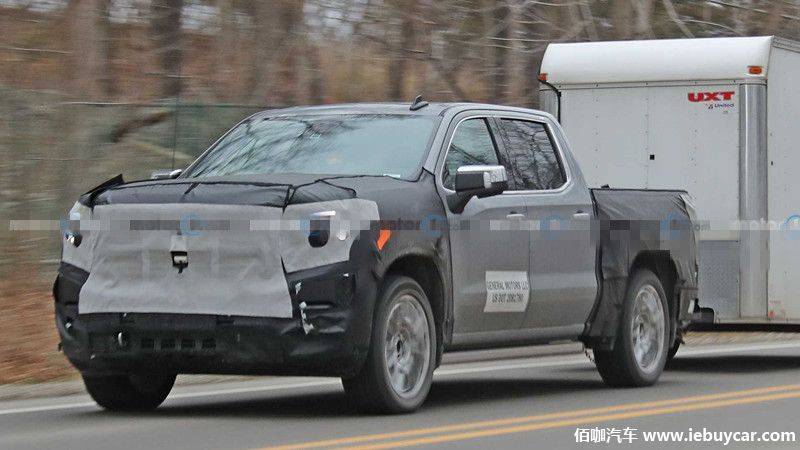 2022 GMC Sierra 1500 Denali拖放测试间谍照片曝光或2021年上市