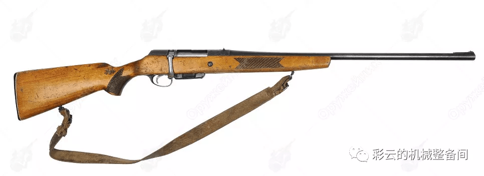 mts-20-01猎枪的机匣和拉机柄特写