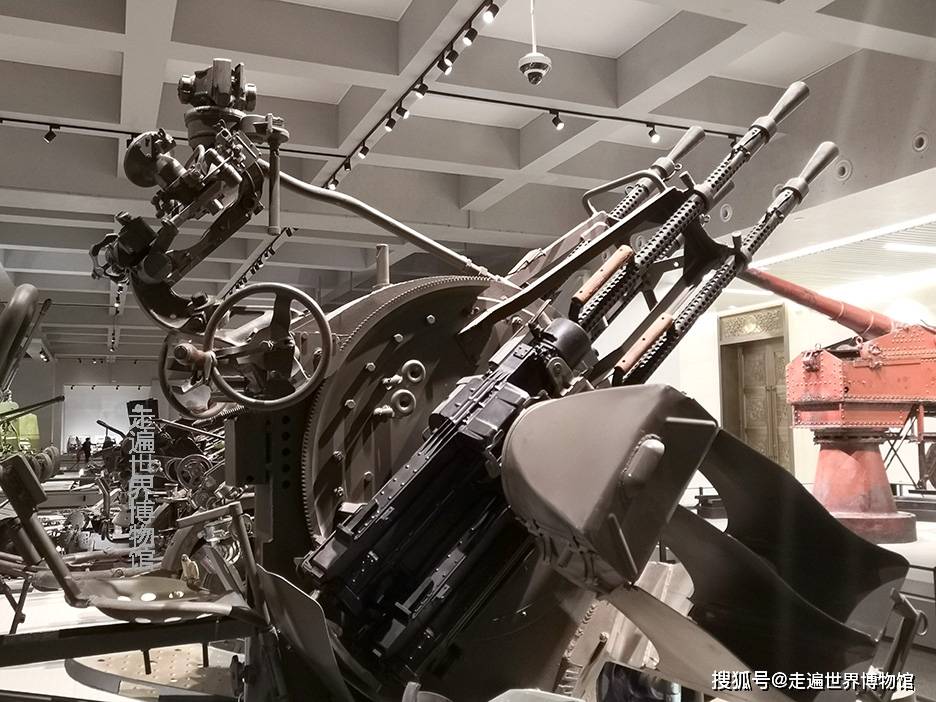 中国造1956年式14.5毫米四联高射机枪(侧).