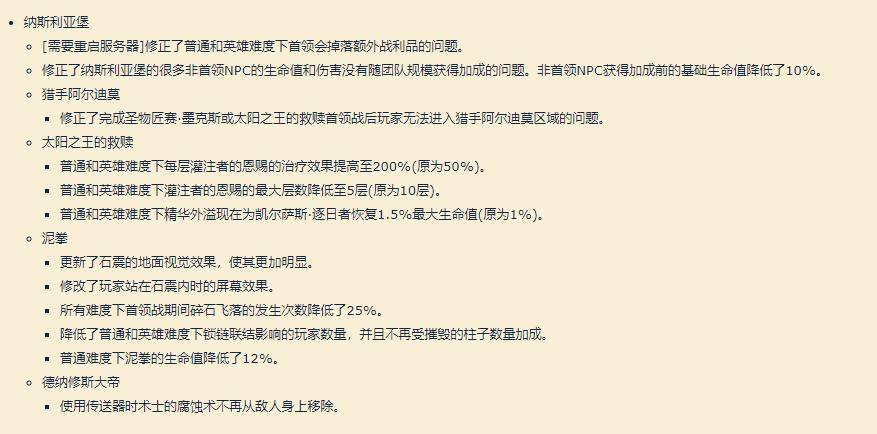 纳斯利亚|魔兽世界9.0史诗与难度并存，设计师紧急热修，装备掉落还砍？