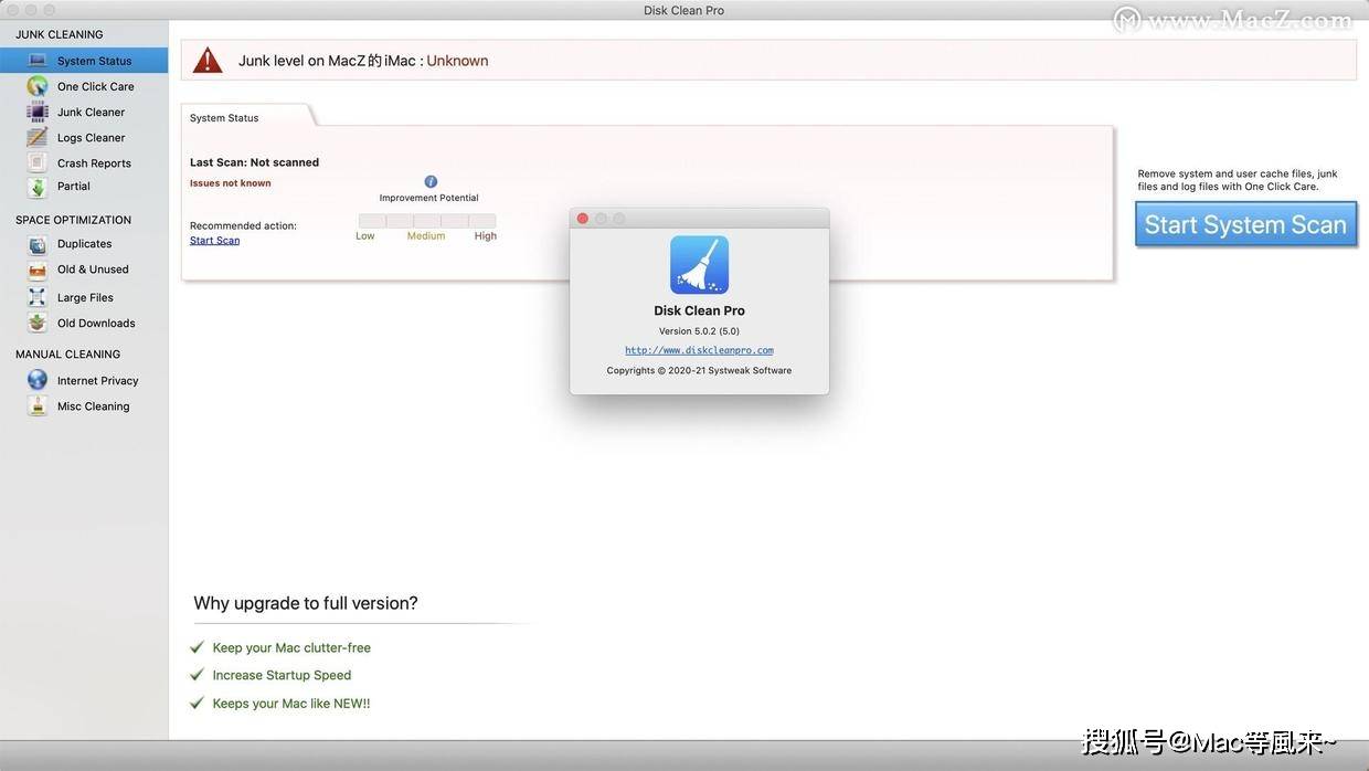 Disk Clean Pro  for mac(mac磁盘清理器)