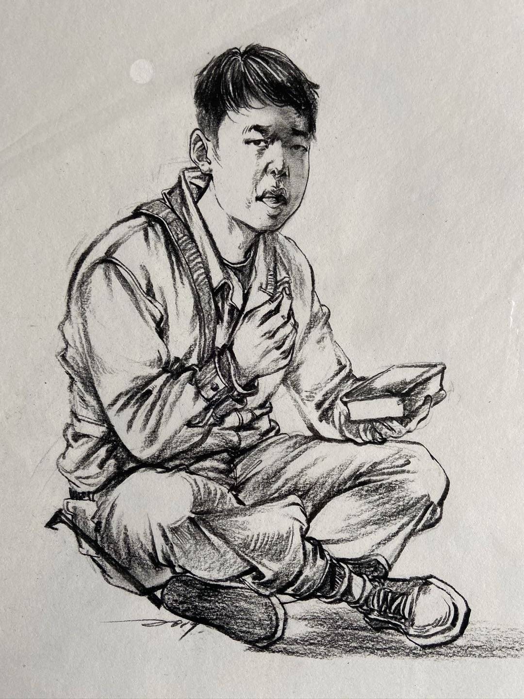 速写人物手部运动规律有哪些要点?_美术