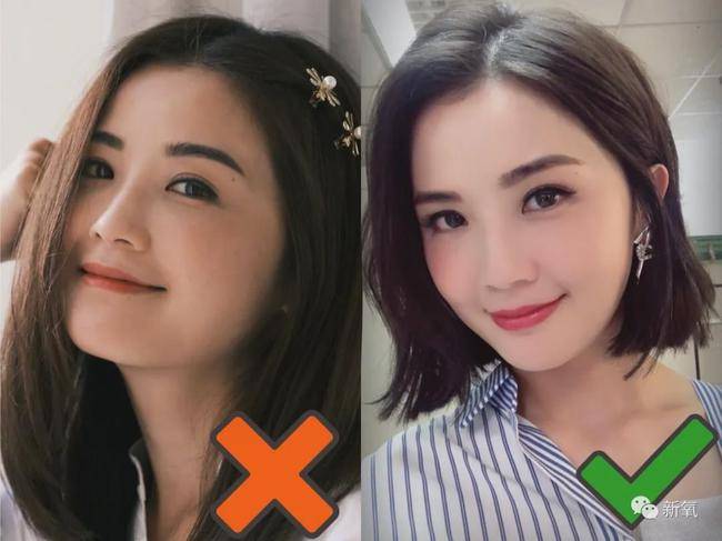 女明星也不是完全360度无死角,重点是拍照会找角度!