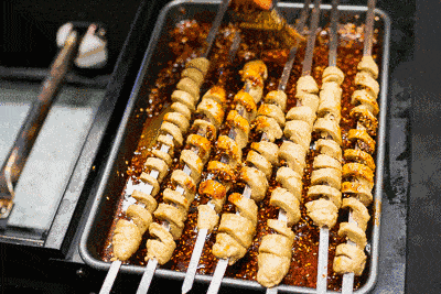 你们爱吃烤面筋吗?