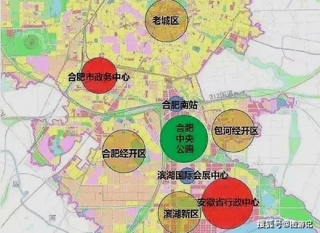 合肥打造城市中央公园,连接新老城区,大湖名城新名片