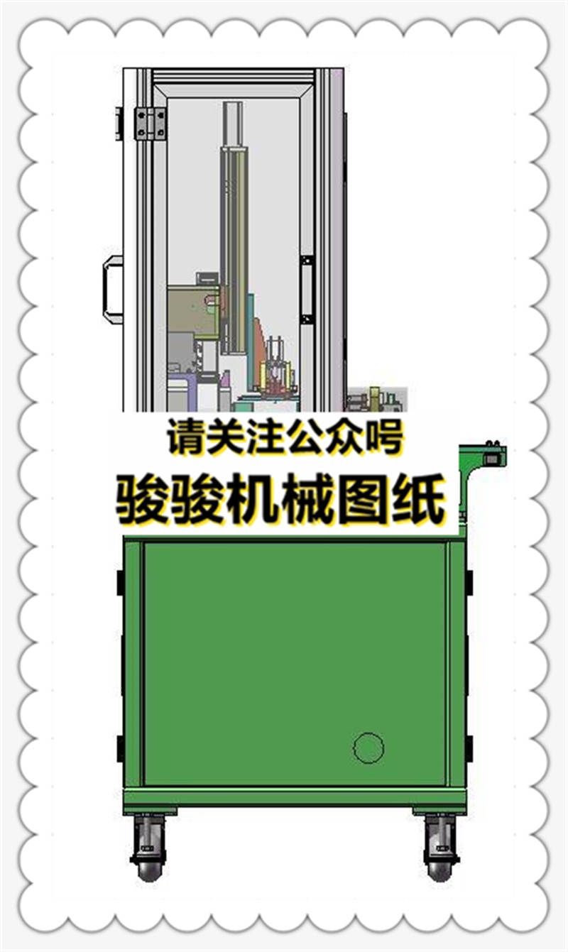 载具半自动翻板机图纸,3d模型载具叠料翻板翻转非标机械自动化设备