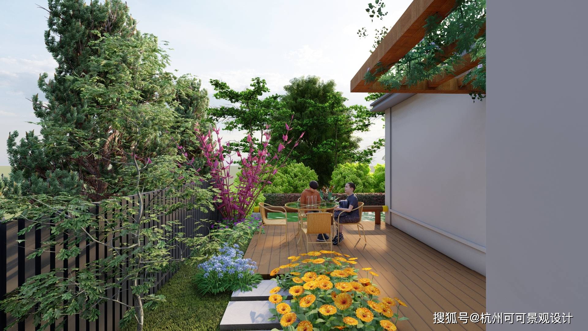 设计案例分享:400平厂区景观改造,打造花园式厂区,工作生活更舒心!