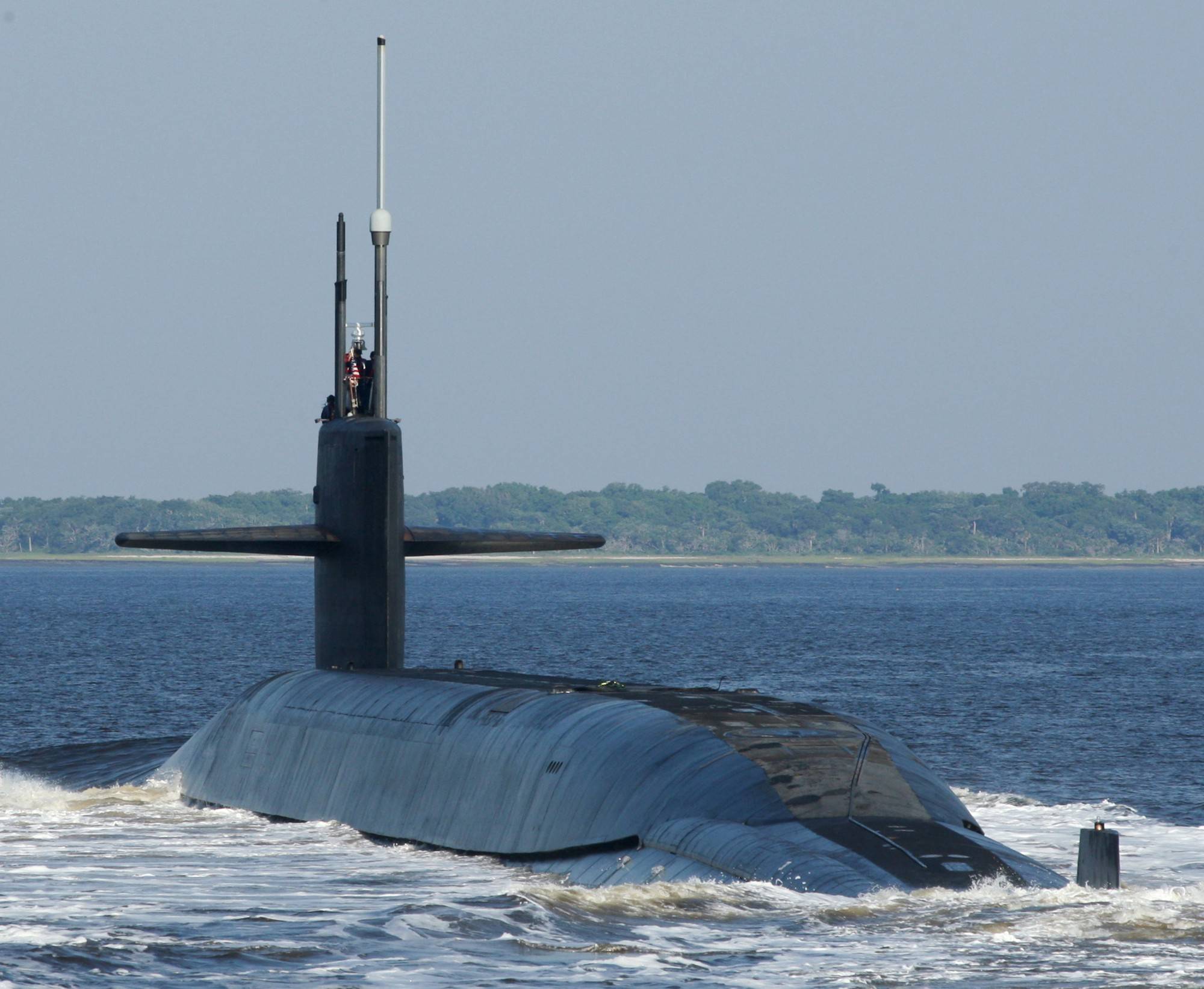 图鉴:俄亥俄级阿拉斯加号核潜艇 ssbn-732