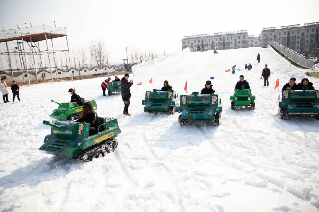 热"雪"沸腾的时候来了!魏集古村落滑雪场营业啦