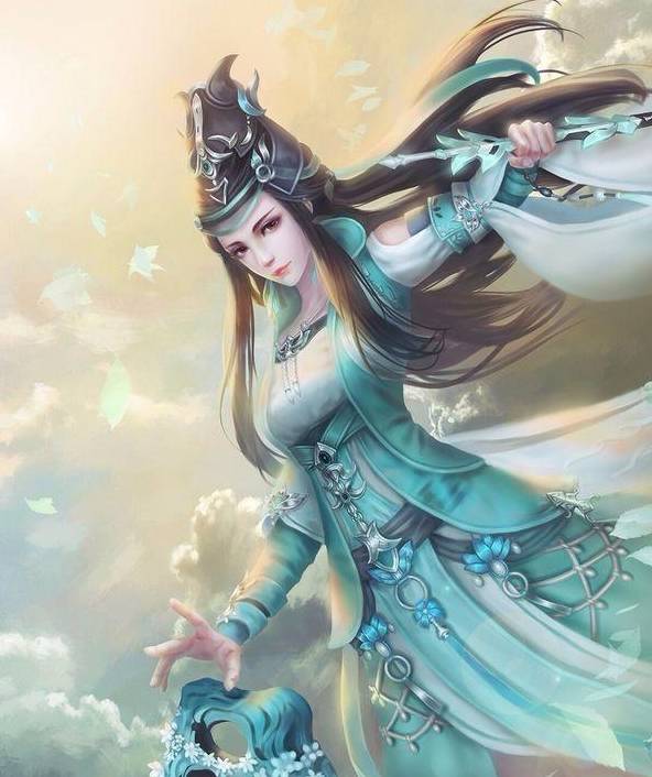 中华神话中的四大女神, 最后一位堪称中国雅典娜