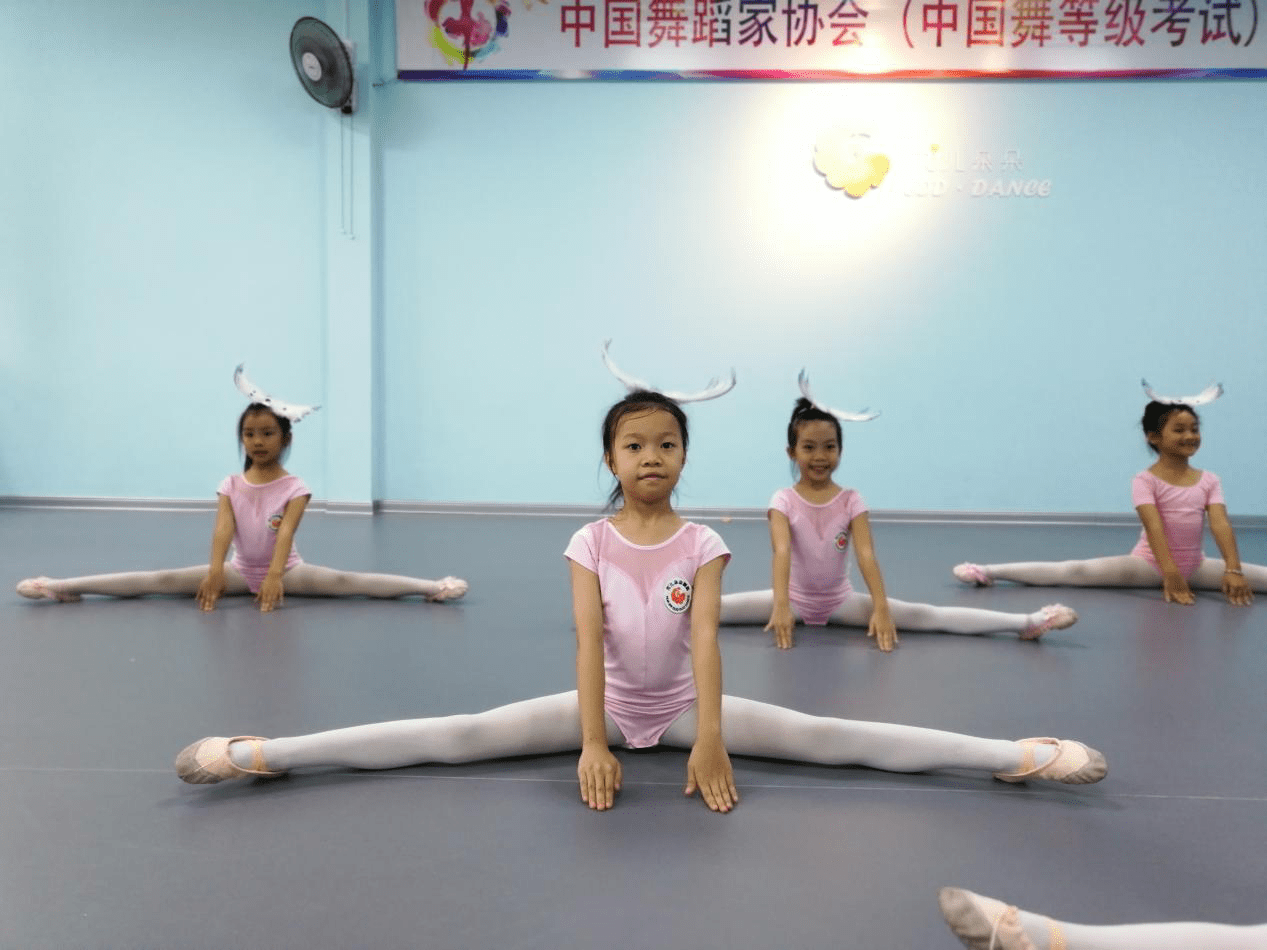 学习舞蹈的过程枯燥而又乏味,一遍遍重复着压腿,压肩,横竖叉等基本功