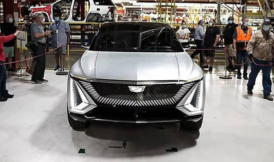 凯迪拉克lyriq实车照曝光将于2022年在国内市场上市