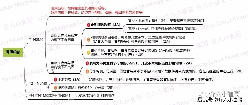 肿瘤思维导图第16期 | 胃肠间质瘤 csco2020诊疗指南