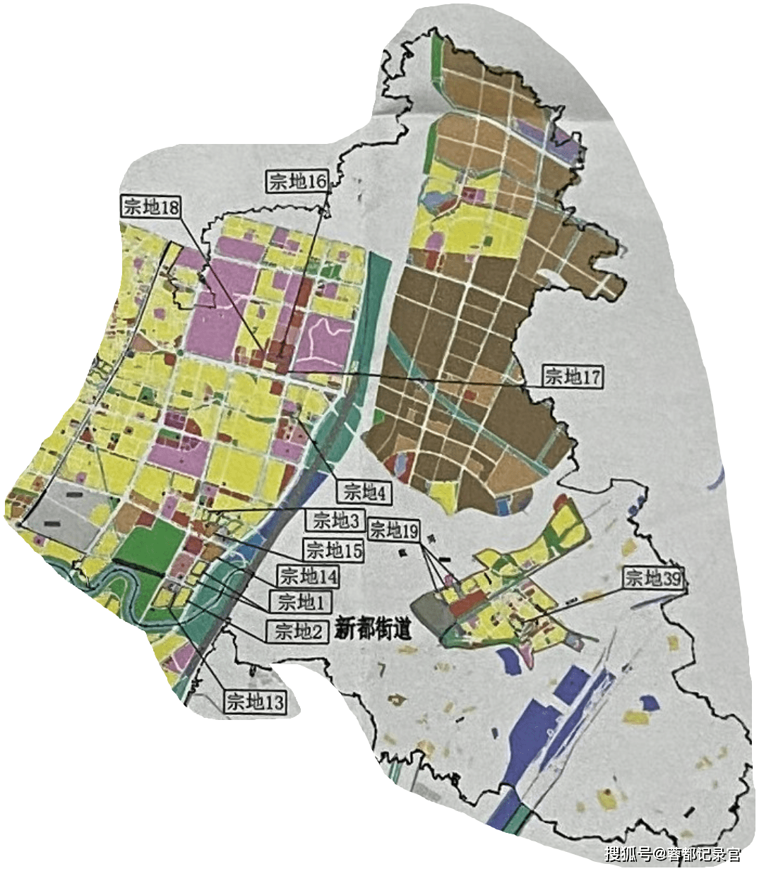 新都区2021年度国有建设用地及经营性建设用地供应计划附位置图