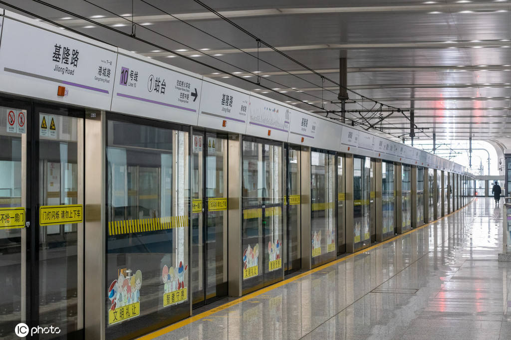上海地铁10号线,外高桥至五角场时间缩短至25分钟