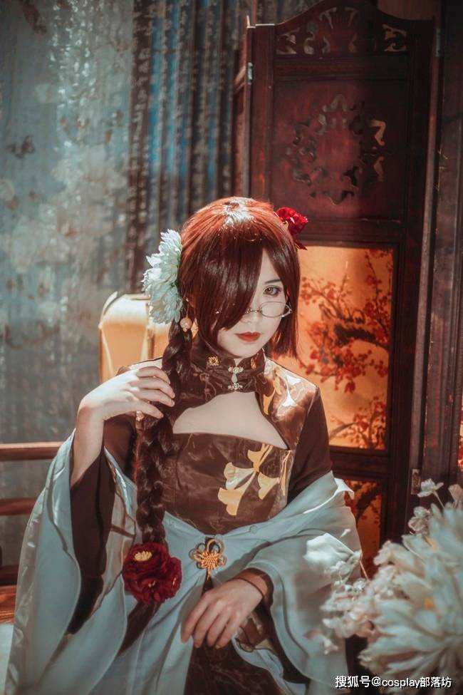 cos:fgo四周年旗袍虞美人cos正片