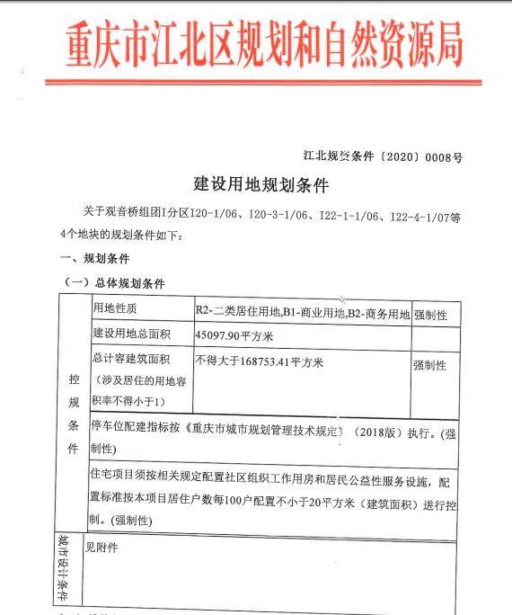 2020观音桥幼儿园排名_2020重庆土拍收官,香港置地24.6亿竞得重庆市江北区观
