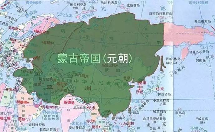 历代王朝国土面积巅峰排行:第一位元朝面积——1372万平方公里,第二