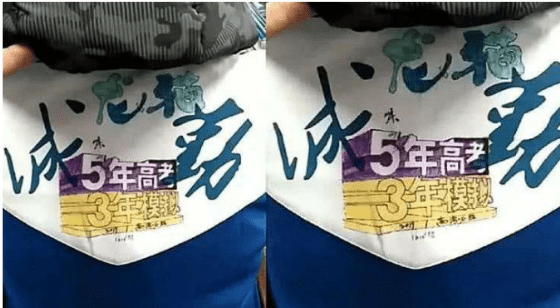 学生手绘“大牌校服双赢彩票”走红低调中透着奢华美术生校服更惊艳(图9)