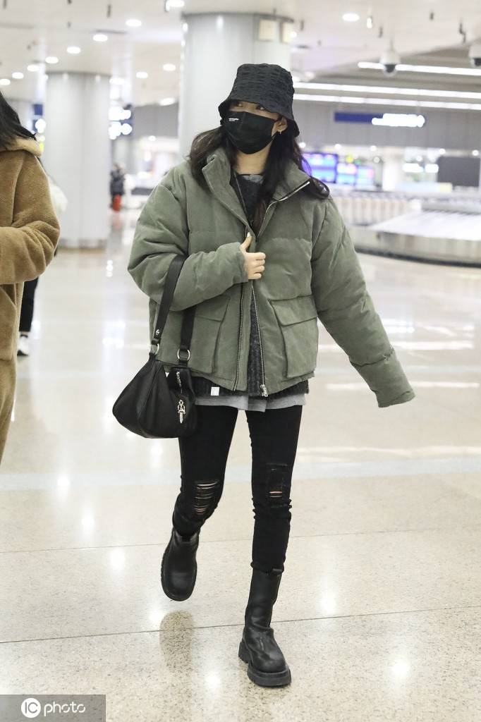 2021女神机场穿搭
