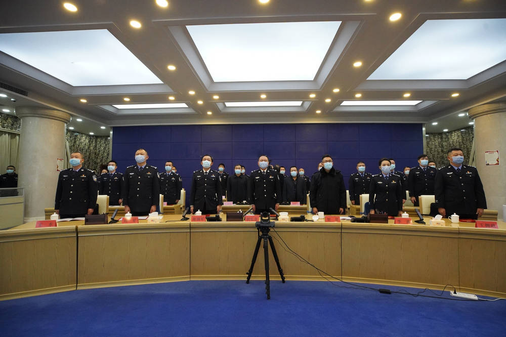 新疆十二师公安局隆重举行庆祝首个中国人民警察节荣誉仪式